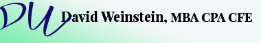 David Weinstein MBA CPA CFE