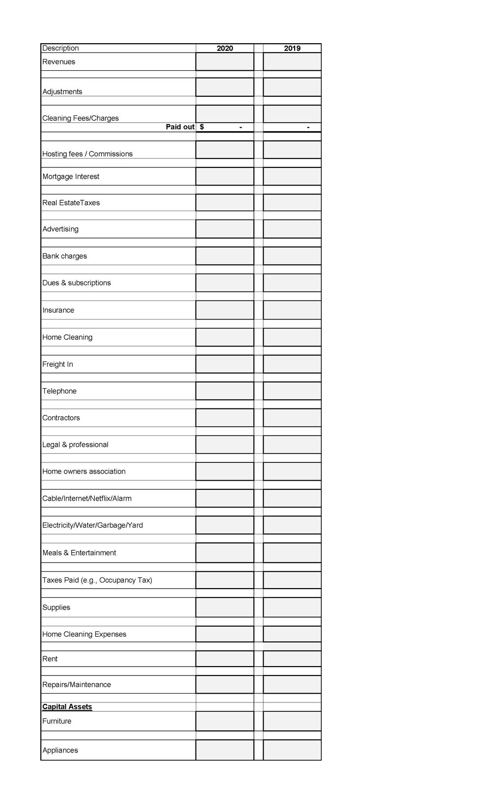 Short Term Rental Tax Advice.