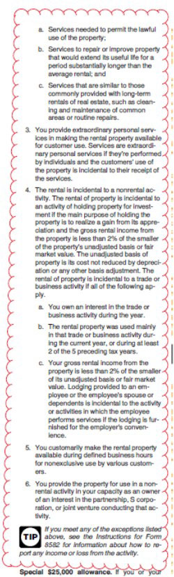 Short term rental tax advice