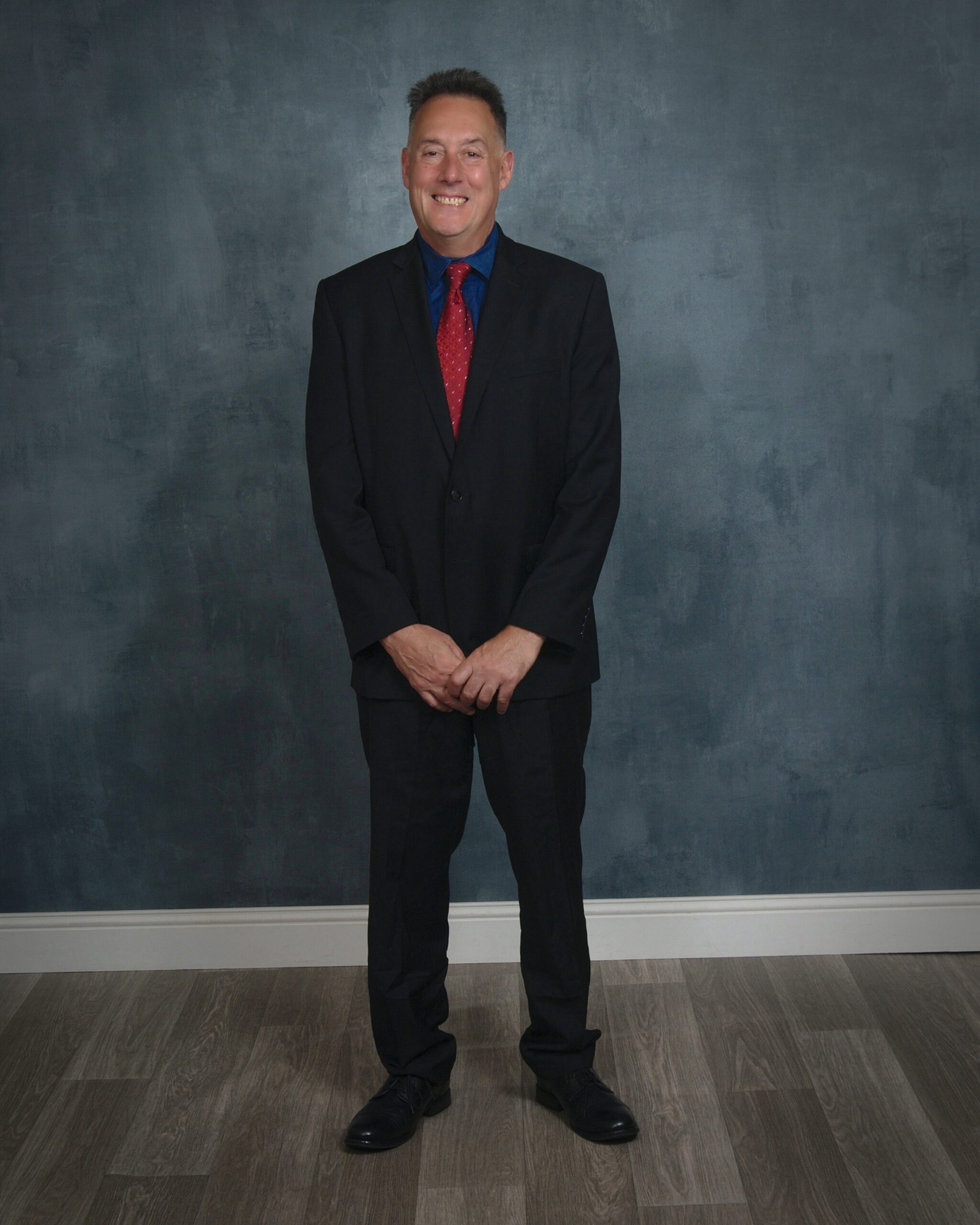 David Weinstein standing in place